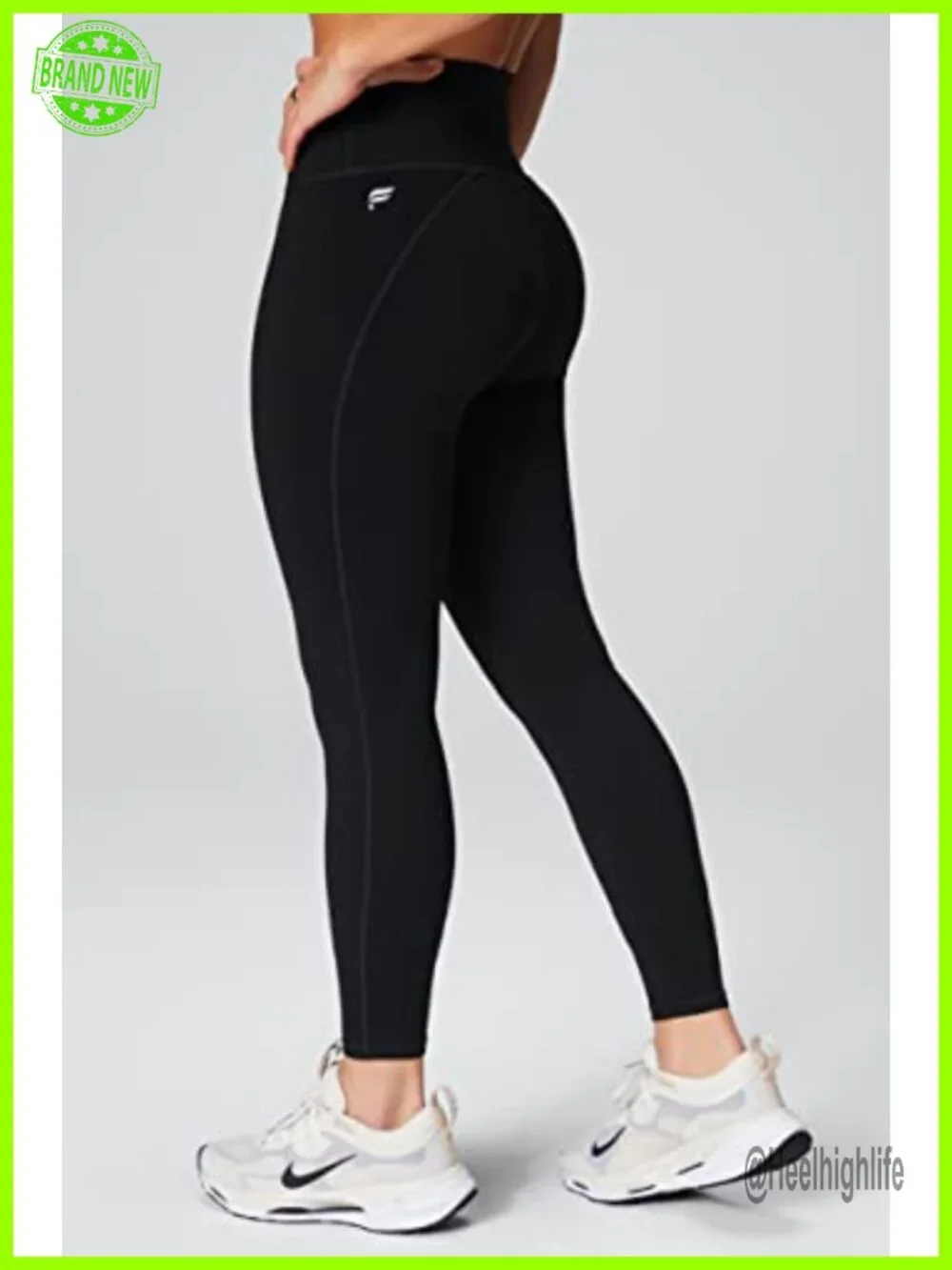High-Waisted PowerHold Compression Leggings with Pocket
